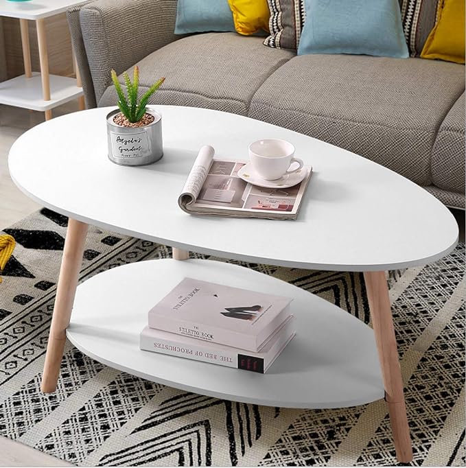 Modern White Coffee Table