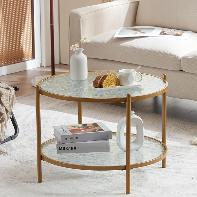 Round Glass Coffee Table