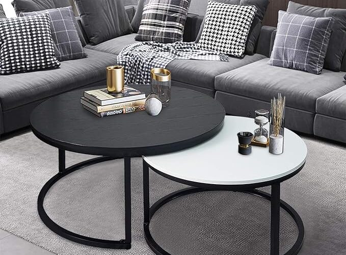 Black-And-White-Coffee-Table