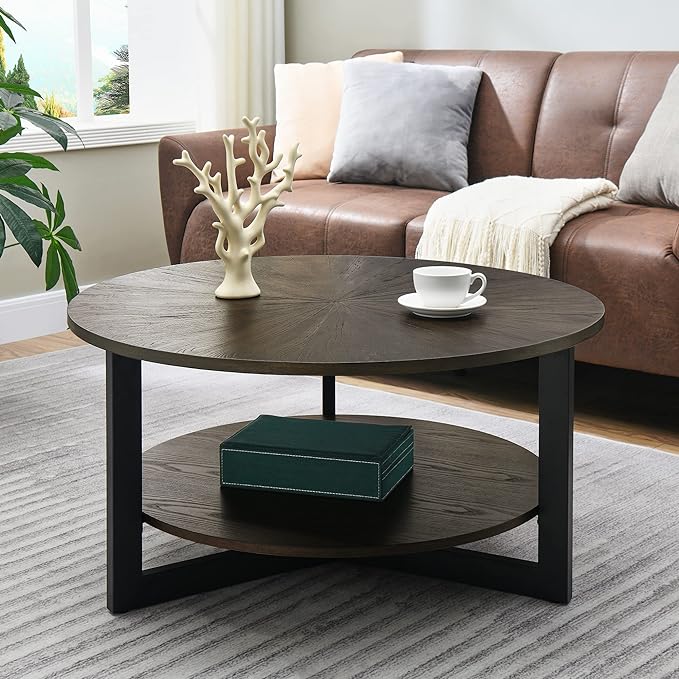 Black Wood Coffee Table