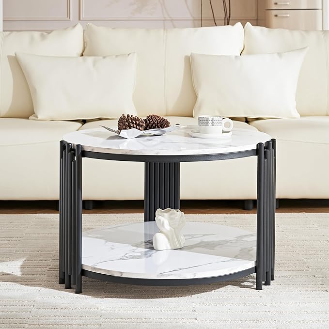 Black And White Coffee Table