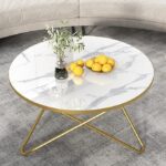 Marble-gold-coffee-table