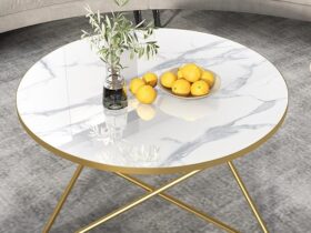 Marble-gold-coffee-table