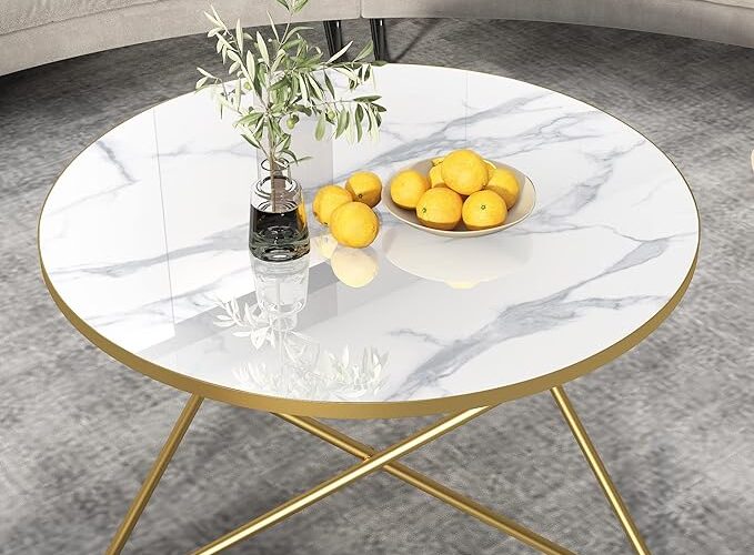 Marble-gold-coffee-table