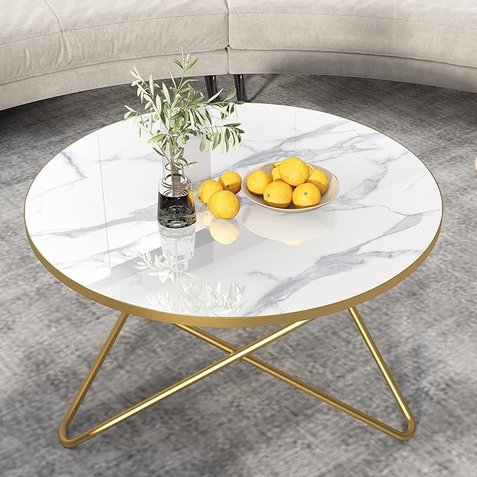 Marble-gold-coffee-table