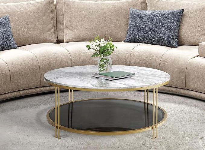 Marble-top-coffee-table