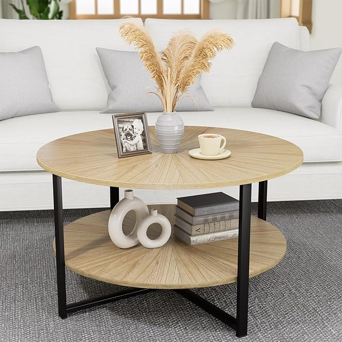 Round-Wood-Coffee-Table