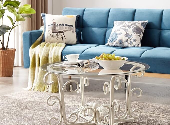 White-Glass-Coffee-Table