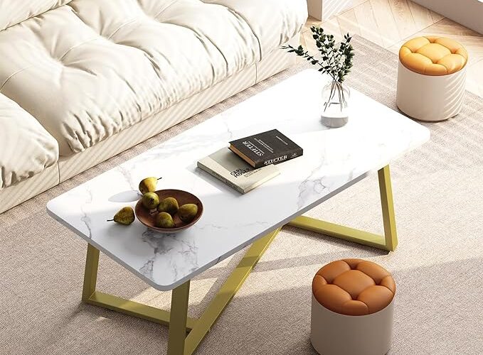 White-Marble-Coffee-Table