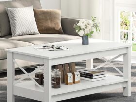 White-Wood-Coffee-Table