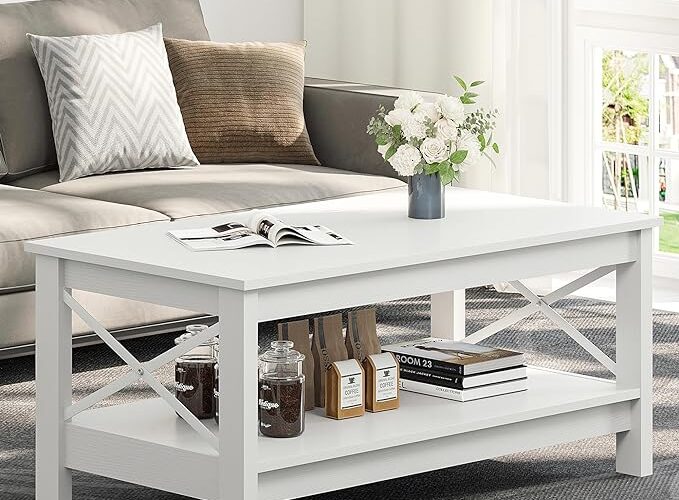 White-Wood-Coffee-Table